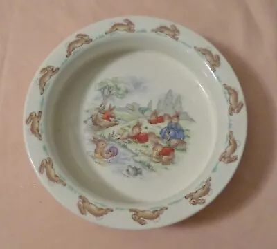 Buy Royal Doulton:  BUNNYKINS  English Fine Bone China Collectors Feeding Bowl • 4.75£