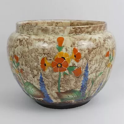 Buy Crown Ducal Art Deco Pottery Cottage Garden Jardinierre • 59£