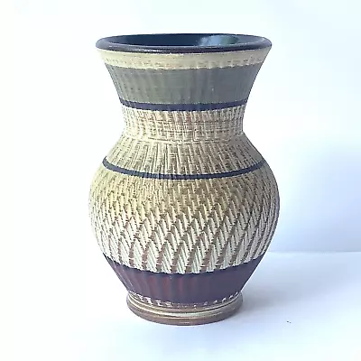 Buy Dumler & Breiden Terra Series Vase Vintage West German Pottery  1950s • 14£