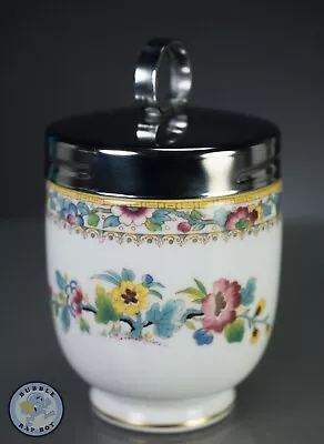 Buy Coalport Bone China King Size Egg Coddler Ming Rose Pattern • 45£