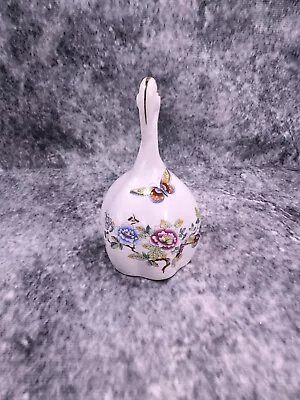 Buy Vintage Aynsley Butterflies Fine Bone China Twist Hand Bell Hand Made In England • 3.99£