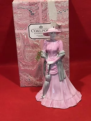 Buy Coalport Figurine Ashley Ladies Of Fashion Figure John Bromley Mint • 25.99£