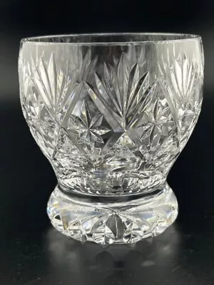 Buy Vintage Georgian Crystal Tutbury Large Whisky Glasses X 1 Chatsworth Pattern • 12.50£