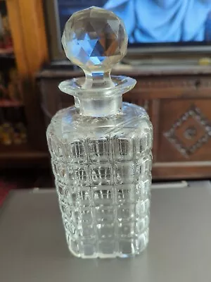 Buy Antique Cut Glass Decanter Ideal For A Tantalus.  UK DELIVERY ONLY • 9.99£