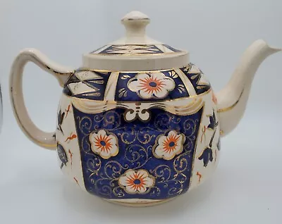 Buy Vintage Teapot Imari Pattern Made In England Royal Stafford Knot Logo • 41.08£