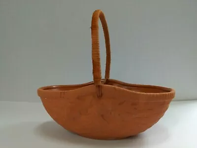 Buy Clay Terracotta Basket Weave Earth Ware Pottery Made In Portugal Teleflora • 18.66£