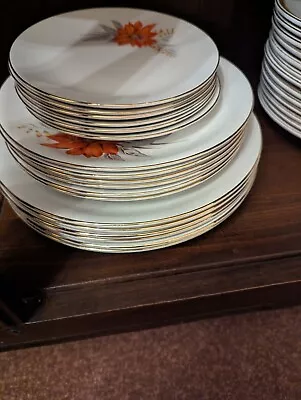 Buy Vintage Plates Barratts Delphatic White Tableware1960s Set Of 18 • 29.99£