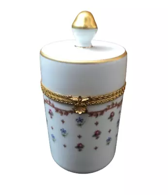 Buy Superb Limoges Haviland Vieux Sevres Porcelain Table Round Lidded Jar/box Fr-p&p • 94£