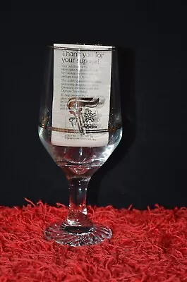 Buy 1988 Winter Olympics Canada Torch Relay Commemorative Wine Glass - 18cm Tall • 10£
