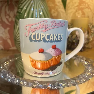 Buy Tesco  Freshly Baked Cupcakes  Retro Style Fine China Mugs  B110 • 5.50£