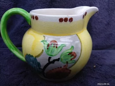 Buy Scottish (PERFECT CONDITION) Studio Pottery Signed Bough Jug 1920s • 25£