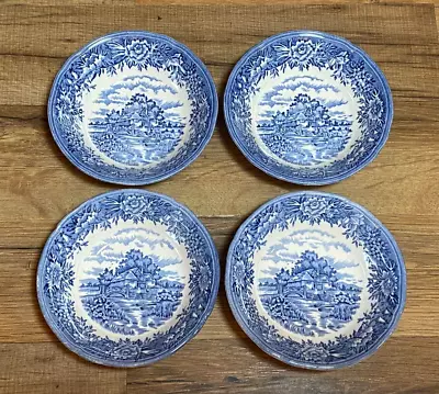 Buy Set Of 4 - Salem China Old Staffordshire English Village 5 1/4  Berry Bowls • 21.90£