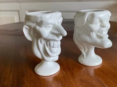 Buy Luck & Flaw Spitting Image Prince Andrew & Fergie '86 Ceramic Egg Cups Egcellent • 59£