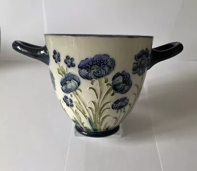 Buy Lovely Early William Moorcroft For Macintyre Blue Poppy Twin Handled Jardiniere • 325£