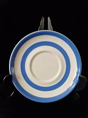 Buy Vintage T.G. Green Church Gresley Judith Onions Cornishware Saucer 15.5cm • 8£