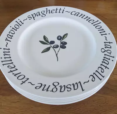 Buy Creative Tableware Italian  Large Dinner Plates 10.5  - 8 Available • 8.95£