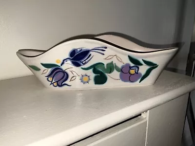 Buy Vintage Poole Pottery Wavy Dish Marked Tv Vintage • 9.99£