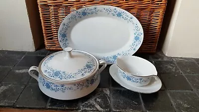 Buy NORITAKE ANTHEA 473 DINNER SERVING SET Tureen Platter Gravy 1ST EX CON • 29.99£