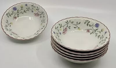 Buy 6 JOHNSON BROTHERS  SUMMER CHINTZ CEREAL/SOUP BOWLS 6 Inches (15.cm ) Diameter • 19£
