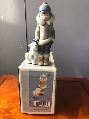 Buy Lladro - Eskimo Child With Isito - #5238 - Retired - Original Box • 30£