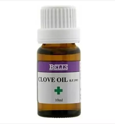 Buy Bells Clove Oil 10ml - 100% Pure Esssential Oil Toothache Relief & Aromatherapy • 4.99£