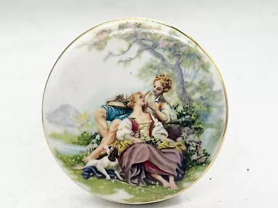 Buy Vintage Phildale Bone China Romance Scene Ornament • 18.99£