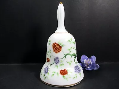 Buy Collector Bell Royal Adderley Flowers Bone China Danbury Mint England • 2.79£