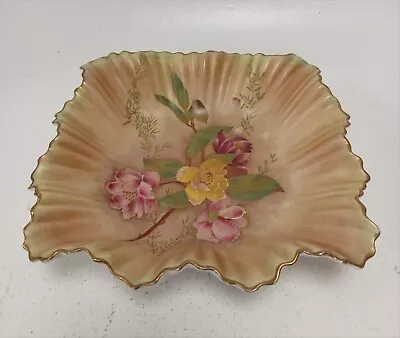 Buy Antique W&R Carlton Ware Blush Decorative Bowl Floral Design Pink/Green 21cm W • 4.99£