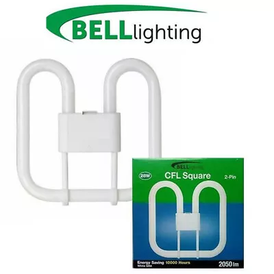 Buy Bell 2D Energy Saving Compact Fluorescent Lamp DD Bulb - 16w/ 28w/ 38w 2 / 4 PIN • 6.39£