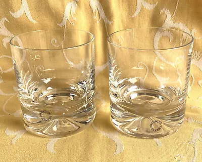 Buy Datington Crystal Old Fashioned Dimble Whiskey Tumblers BNIB Excellent • 30£