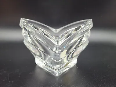 Buy Vintage Art Deco Crystal Votive Candle Holder Clear Crystal Germany  • 20.88£