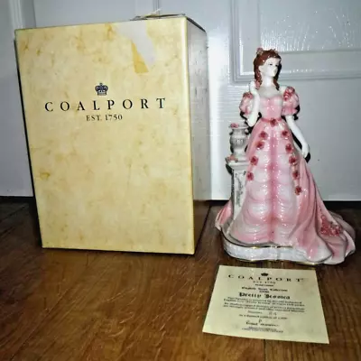 Buy Rare Coalport Figurine ~ Pretty Jessica English Rose ~ Excellent ~ Boxed ~ COA • 250£