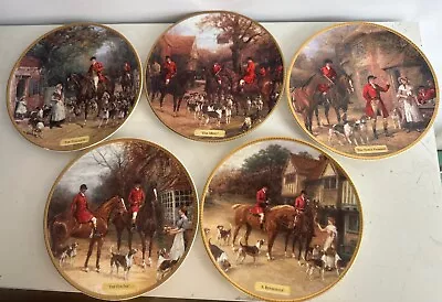 Buy Royal Doulton The Huntsman’s – Limited Edition Decorative Plate Set Of 5 • 18£