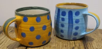 Buy Pair Of Hand Thrown Mugs • 10£