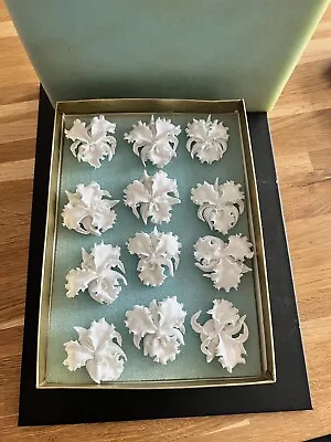 Buy 12 Abbeydale Fine Bone English China Flowers Flower Vintage  • 15£