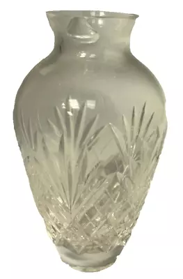 Buy Vintage, Royal Doulton, 24% Led Crystal, Clear, Glass Vase #MCB • 4.28£