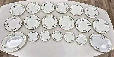Buy Cauldon China Plate Set X19 • 60£