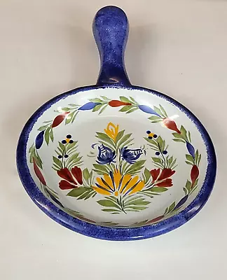 Buy Henriot Quimper Pottery France Vintage Handle Duchet Dish • 15£