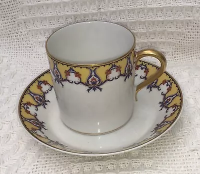Buy A Beautiful French Made Bone China Cup & Saucer By Limoges Haviland France • 9.99£