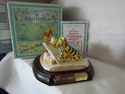 Buy New  I've Found Somebody Just Like Me Pooh Wp22 Royal Doulton Disney  Limited • 29.95£