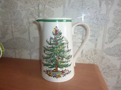Buy Vintage Spode Christmas Tree Large Jug / Pitcher Very Good Condition • 29.99£