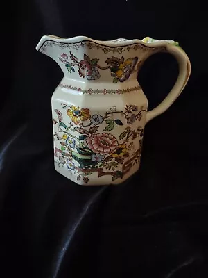 Buy Masons Ironstone Nabob Pattern Approx 6  Fenton Jug Hand Painted • 35£