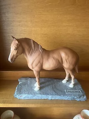 Buy Beswick Suffolk Punch, Rare Breeds Survival Trust, Mounted On Slate • 195£