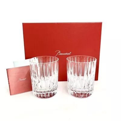 Buy Baccarat Glass Set Of 2 With Box Clear Crystal Harmony Tableware • 194.73£