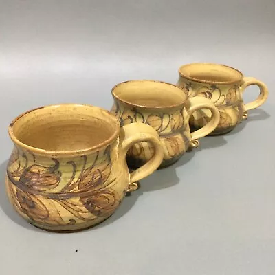 Buy Alvingham Studio Pottery 3 X Mugs • 14.95£