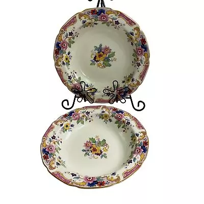 Buy Grindley Tunstall 2 ANNABELLE 8 Inch Bowls, England Vintage 1930s China HTF • 23.25£