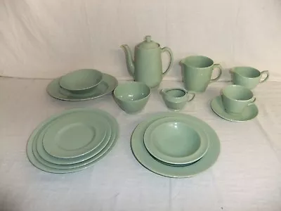 Buy Woods Ware - Beryl - Vintage Green Pottery Tableware, Stamps May Vary - 4E6C • 7.99£