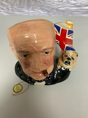 Buy Winston Churchill Royal Doulton Character Jug Modelled By: Stanley J. Taylor.... • 125£