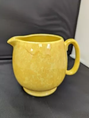 Buy Vintage 1930s Sadler Art Deco, Yellow Spongeware Jug, Approx 1 Pint Capacity • 12£