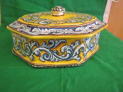 Buy Turkish Pottery Lidded Box • 80£